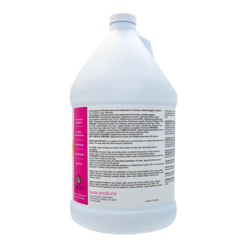 LUCAS-CIDE CA – Ready To Use Hospital Grade Disinfectant